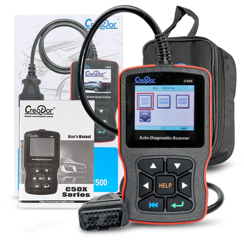 ALFA Creator OBD2//EOBD Scanner Diagnostic ABS SRS Multi-System Tool For FIAT